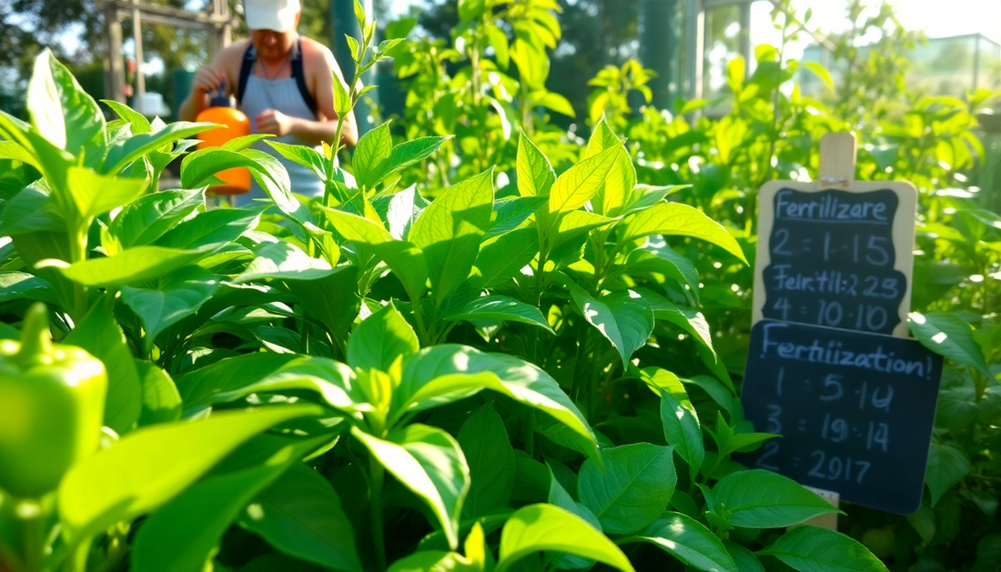 How Often to Fertilize Pepper Plants