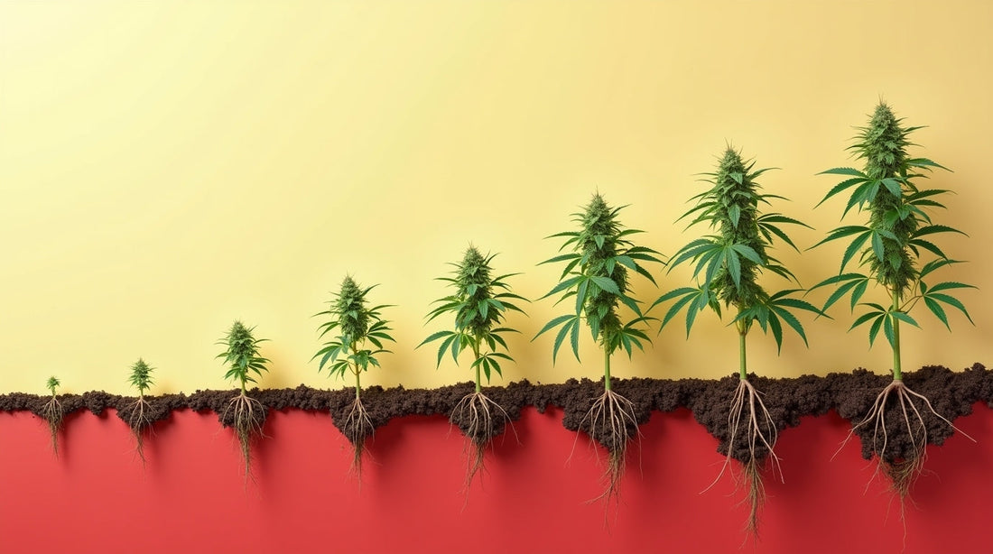 growing weed stages