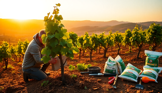 How to Fertilize Grape Plants for Juicy Bunches