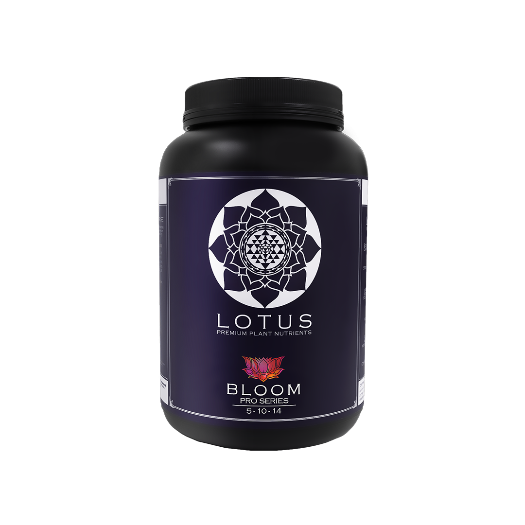 Lotus Nutrients Bloom Pro Series is a complete, reliable source of essentials, minerals.