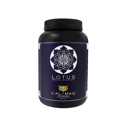 Lotus Pro Series Cal-Mag is a premium source of the two most readily absorbed secondary nutrients