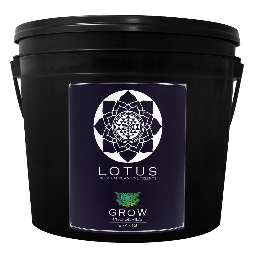 Lotus Grow Nutrients, Grow Series, Cannabis Hydroponic Nutrient