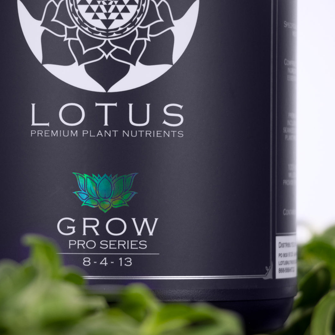 Lotus Plant Nutrients Grow Pro Series